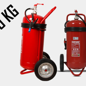 50 KG abc yangın söndürme cihazı tekerlekli