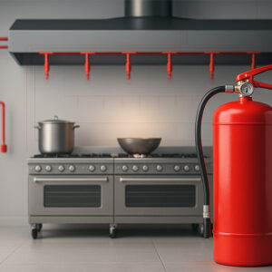 Davlumbaz tipi yangin söndürme cihazları